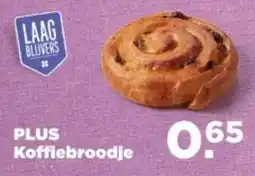 PLUS Plus Koffiebroodje aanbieding