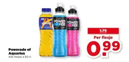 PLUS Powerade of Aquarius aanbieding