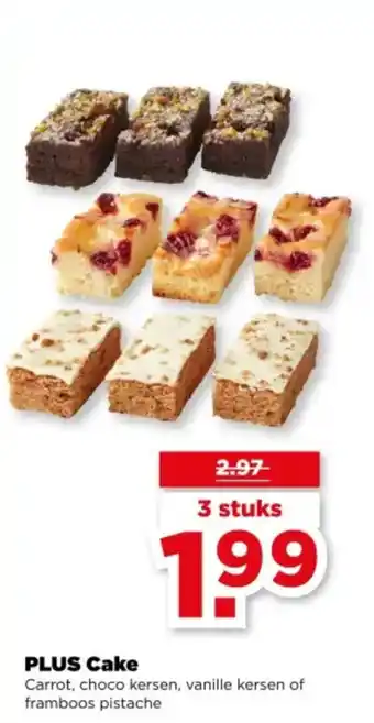 PLUS Plus cake aanbieding