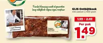 PLUS Gijs Ontbijtkoek aanbieding