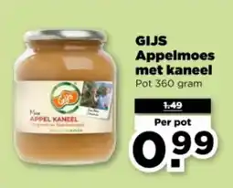 PLUS GIJS Appelmoes met kaneel aanbieding