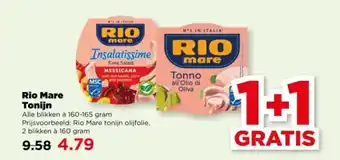 PLUS Rio Mare Tonijn aanbieding