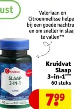 Kruidvat Kruidvat Slaap 3 in 1 aanbieding