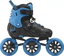 Bol.com Roces Yep Inlineskates - Maat 31-34 - Unisex - zwart/blauw aanbieding
