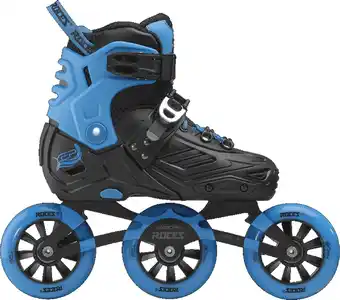 Bol.com Roces Yep Inlineskates - Maat 31-34 - Unisex - zwart/blauw aanbieding