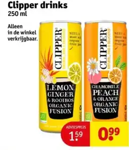 Kruidvat Clipper drinks aanbieding