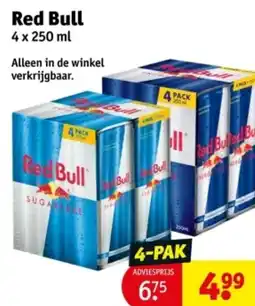 Kruidvat Red Bull aanbieding