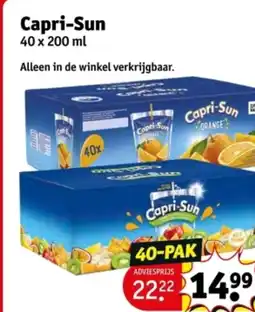 Kruidvat Capri-Sun aanbieding