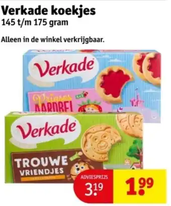 Kruidvat Verkade koekjes aanbieding