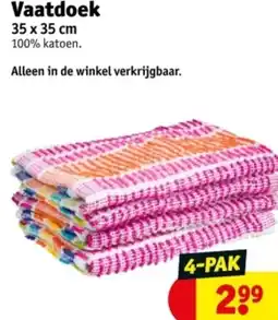 Kruidvat Vaatdoek aanbieding