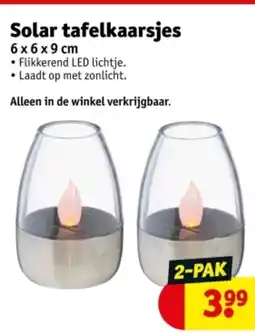 Kruidvat Solar tafelkaarsjes aanbieding
