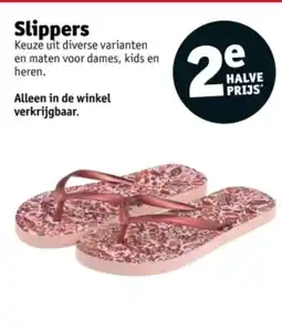 Kruidvat Slippers aanbieding