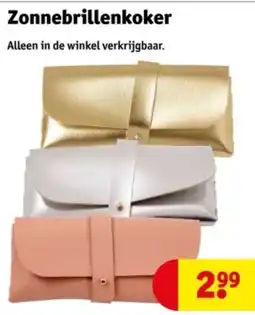Kruidvat Zonnebrillenkoker aanbieding