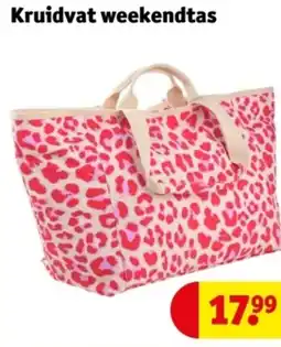 Kruidvat Kruidvat weekendtas aanbieding