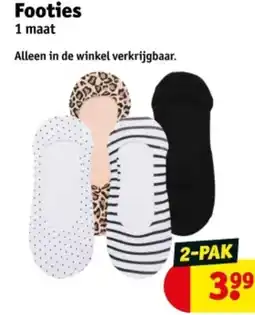 Kruidvat Footies aanbieding