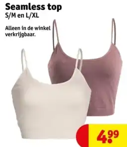 Kruidvat Seamless top aanbieding
