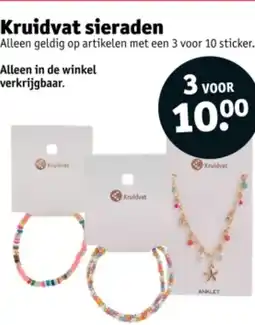 Kruidvat Kruidvat sieraden aanbieding