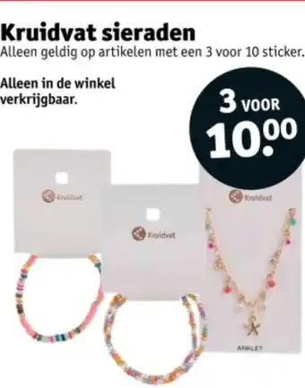 Kruidvat Kruidvat sieraden aanbieding