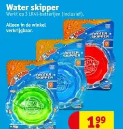 Kruidvat Water skipper aanbieding