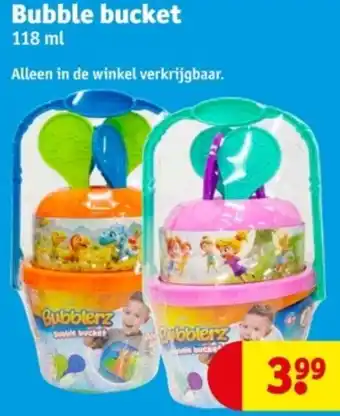 Kruidvat Bubble bucket aanbieding