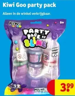 Kruidvat Kiwi Goo party pack aanbieding