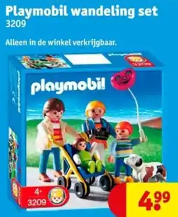 Kruidvat Playmobil wandeling set 3209 aanbieding