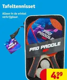 Kruidvat Tafeltennisset aanbieding