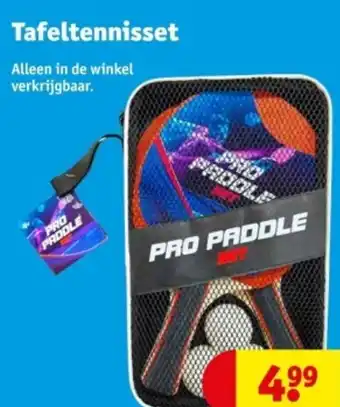 Kruidvat Tafeltennisset aanbieding