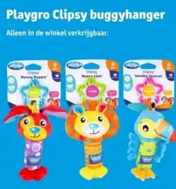 Kruidvat Playgro Clipsy buggyhanger aanbieding