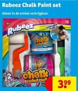 Kruidvat Rubeez Chalk Paint set aanbieding