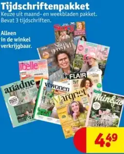 Kruidvat Tijdschriftenpakket aanbieding