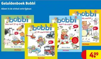Kruidvat Geluidenboek Bobbi aanbieding