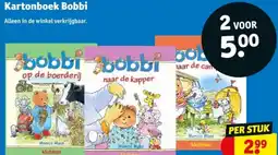 Kruidvat Kartonboek Bobbi aanbieding