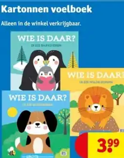 Kruidvat Kartonnen voelboek aanbieding