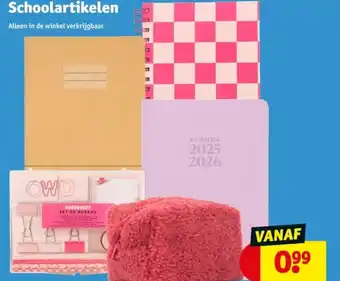Kruidvat Schoolartikelen aanbieding