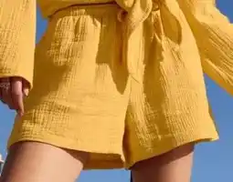 Lidl Esmara korte mousseline dames broek aanbieding