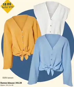 Lidl Dames blouse aanbieding
