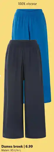 Lidl Dames broek aanbieding