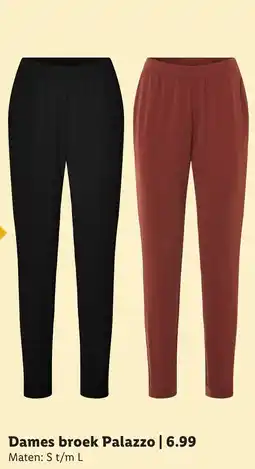 Lidl Dames broek Palazzo aanbieding