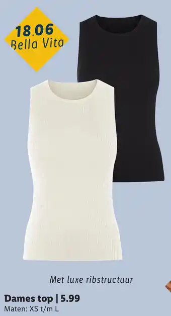 Lidl Dames top aanbieding