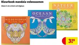 Kruidvat Kleurboek mandala volwassenen aanbieding