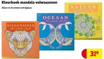 Kruidvat Kleurboek mandala volwassenen aanbieding