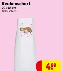 Kruidvat Keukenschort aanbieding