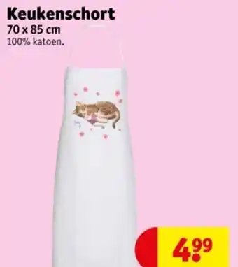Kruidvat Keukenschort aanbieding