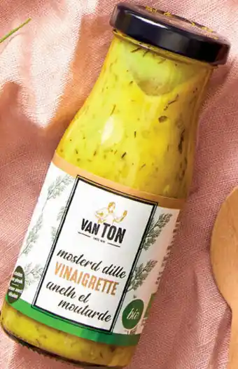 Ekoplaza Van Ton mosterd dille vinaigrette aanbieding