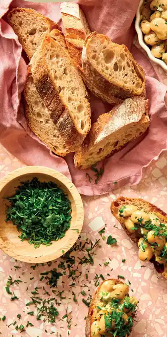 Ekoplaza Bruschetta met romige boterbonen aanbieding