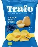 Ekoplaza Trafo bio organic snacks Natural Potato Chips aanbieding