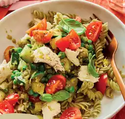 Ekoplaza Spinazie fusilli met doperwten en pesto aanbieding