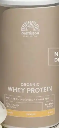 Ekoplaza ORGANIC WHEY PROTEIN aanbieding