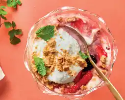 Ekoplaza Aardbeien & vlierbloesem trifle aanbieding